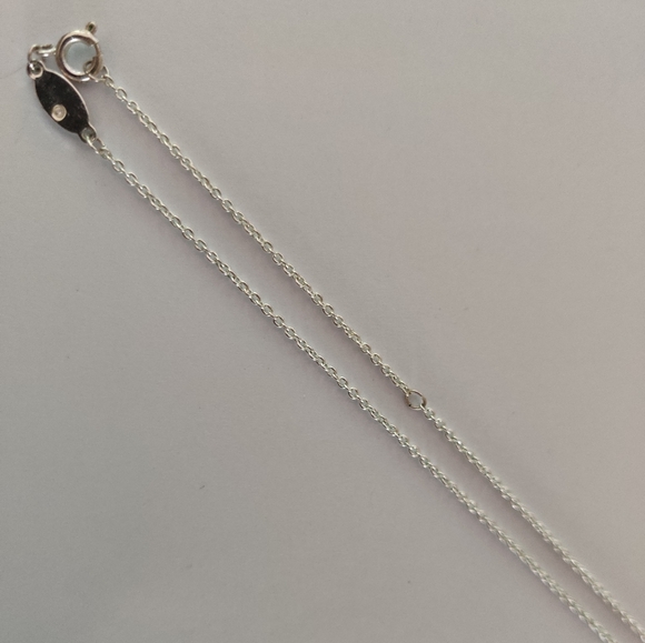 Disney Tinkerbell "I believe in fairies" sparkly crystals pendant necklace - Picture 7 of 10